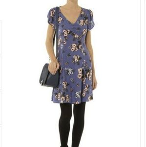 Violet Harmon Alt purple floral dress